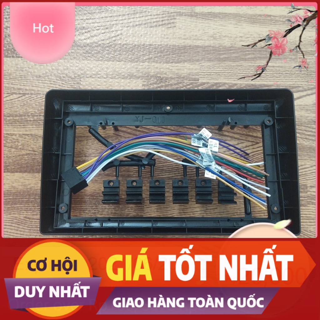 Mặt dưỡng 9 inch thông dụng chuyên dùng để chế các dòng xe không có dưỡng zin - lắp màn android 9 inch