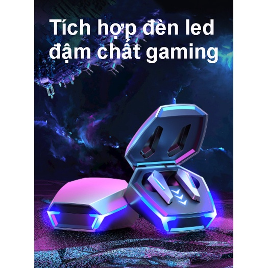 Tai nghe bluetooth 5.2 gaming M10 tai phone không dây thể thao nghe nhạc nhét tai chơi game không độ trễ chống ồn