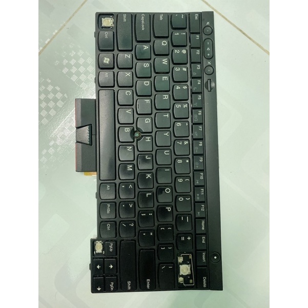 Bàn phím laptop lenovo thinkpad w530 t530 chưa test không bảo hành phím zin