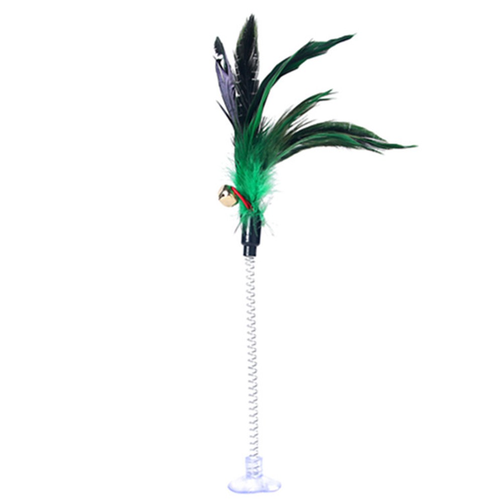 Đồ chơi gậy tương tác với mèo cưng thú vị nhiều màu sắc