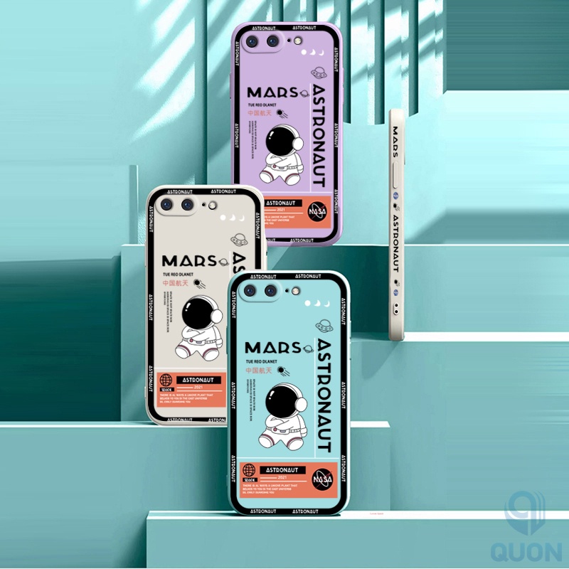 Ốp Điện Thoại Tpu Mềm Hình Phi Hành Gia ốp lưng iphone Cho iPhone 6 6s 7 8 7Plus 8Plu