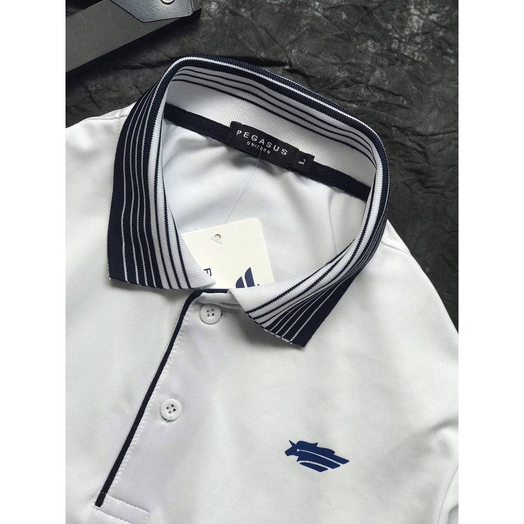 Áo Phông Nam 💕𝘍𝘳𝘦𝘦𝘴𝘩𝘪𝘱💕 Áo Thun Nam Tay Ngắn Có Cổ Pegasus Thun Cá Sấu Poly Mềm Mịn  2 Màu 4 Size - Mã PS0012 - STAND | BigBuy360 - bigbuy360.vn