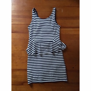 Đầm thun peplum HEM xuất xịn