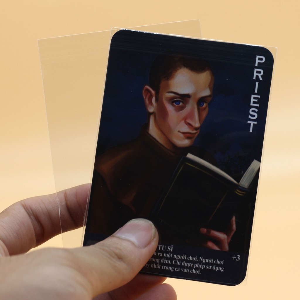 Combo 2 Gói Sleeve Bọc Bài Thường 200 Bọc 6.4x9