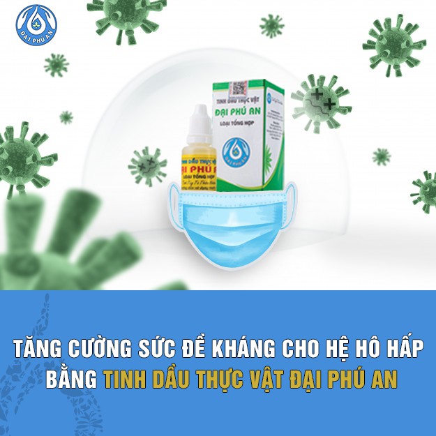 Tinh dầu kháng khuẩn cho hệ hô hấp Tinh dầu Thực vật Đại Phú An