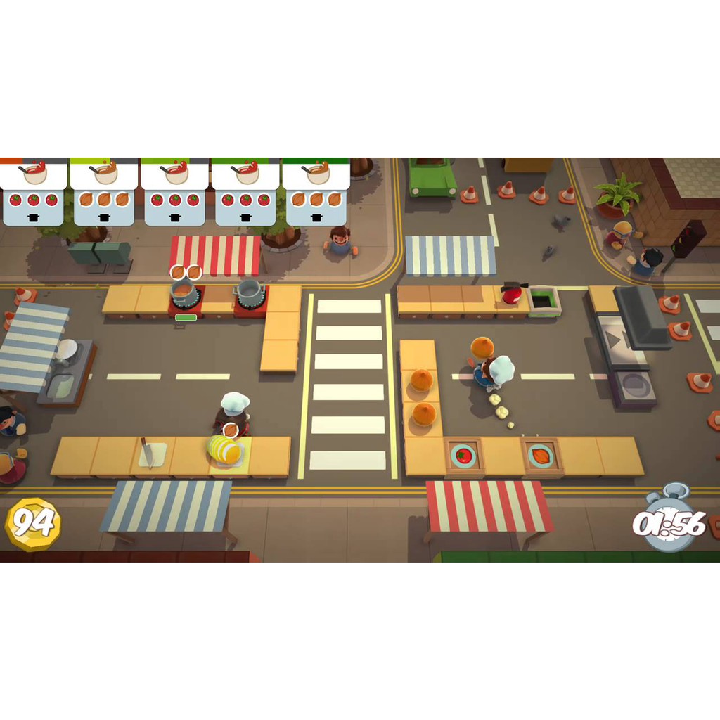 Băng game nintendo switch Overcooked 1+2