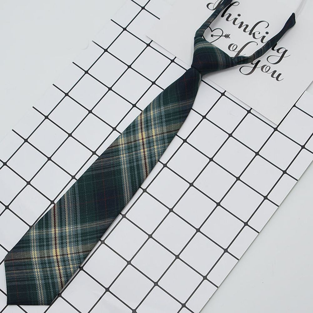 Cà Vạt Nhiều Màu Sắc Phong Cách Nhật Bản Thời Trang Cho Nữ