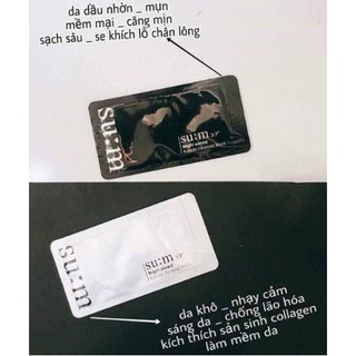 Mặt nạ thải độc Sum Hàn Quốc – Mask sủi bọt hút chì