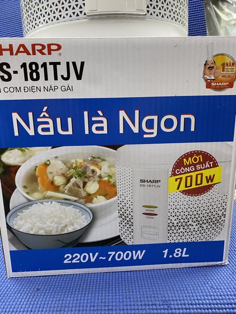 Nồi sharp 1,8 lít