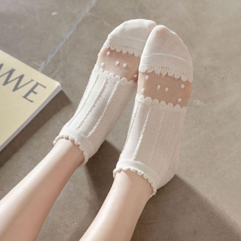 Đôi Vớ LướI Siêu MỏNg HọA TiếT Hoa ThờI Trang Cho Nữ