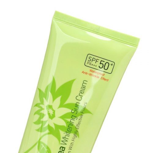 Kem chống nắng Cellio Green Tea Whitenning Sun Cream SPF50+/PA+++ 70g