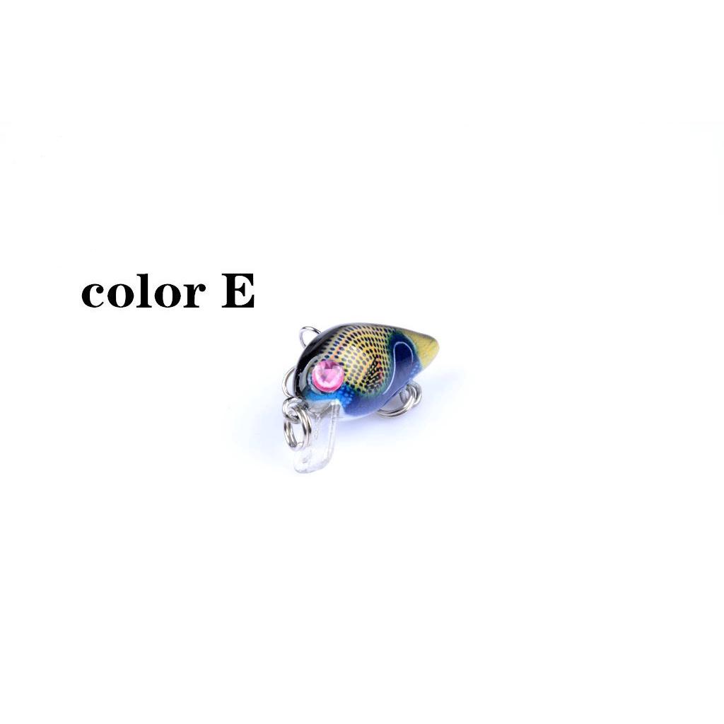 Mồi Câu Cá Giả 3D Mini 30mm/1.5g