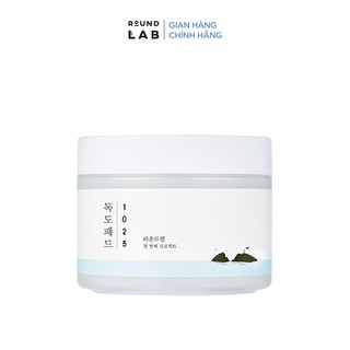Miếng Pad tẩy da chết làm dịu chứa PHA Round Lab 1025 Dokdo Pad 120g