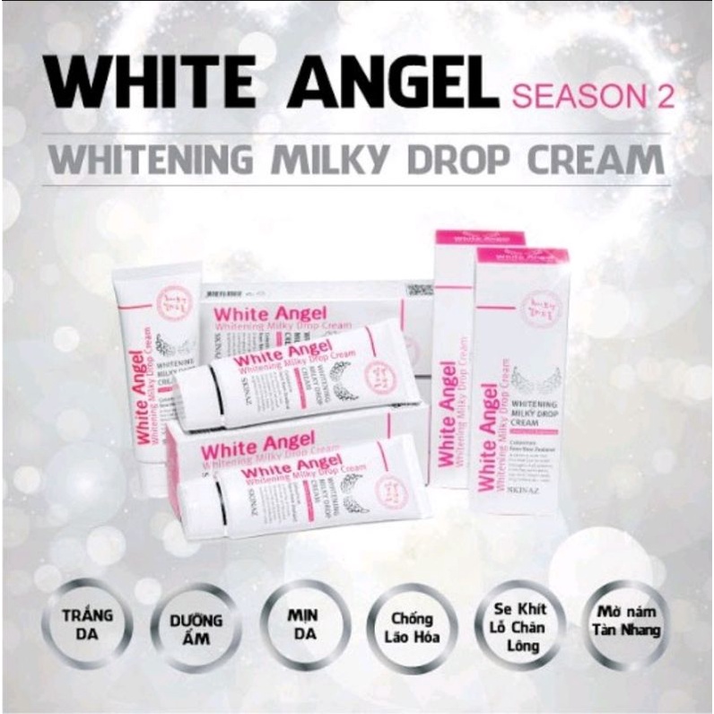 Kem dưỡng trắng chống lão hoá thiên thần White Angel 70g nội địa Hàn Quốc