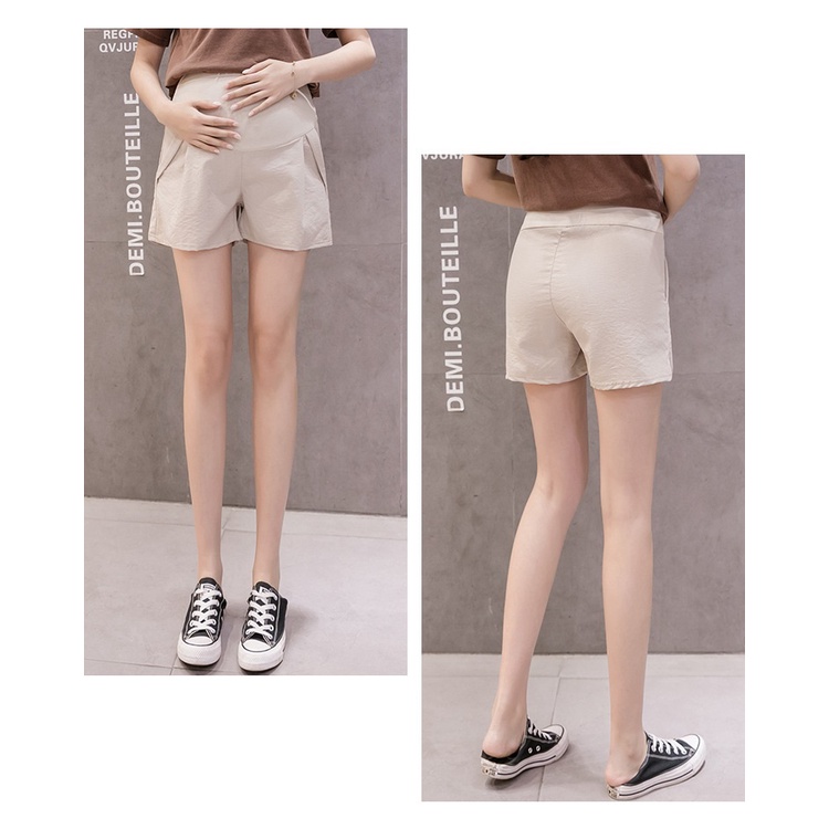 Quần Đùi Sooc Bầu Đũi Mát Q318