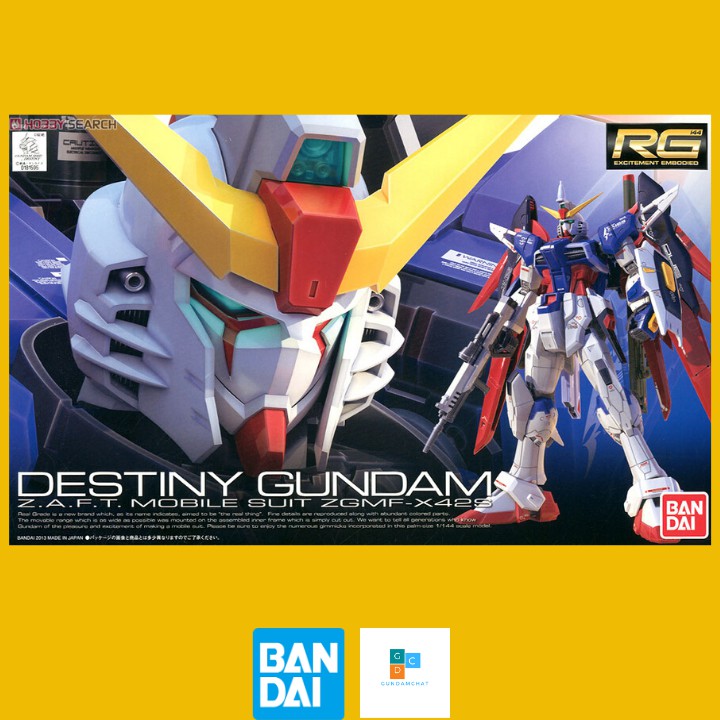 Mô hình lắp ráp Gundam RG Destiny ZGMF-X42S Bandai - Gundamchat