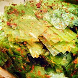 🆕 500GRAM BÁNH TRÁNG TỎI LÁ DỨA