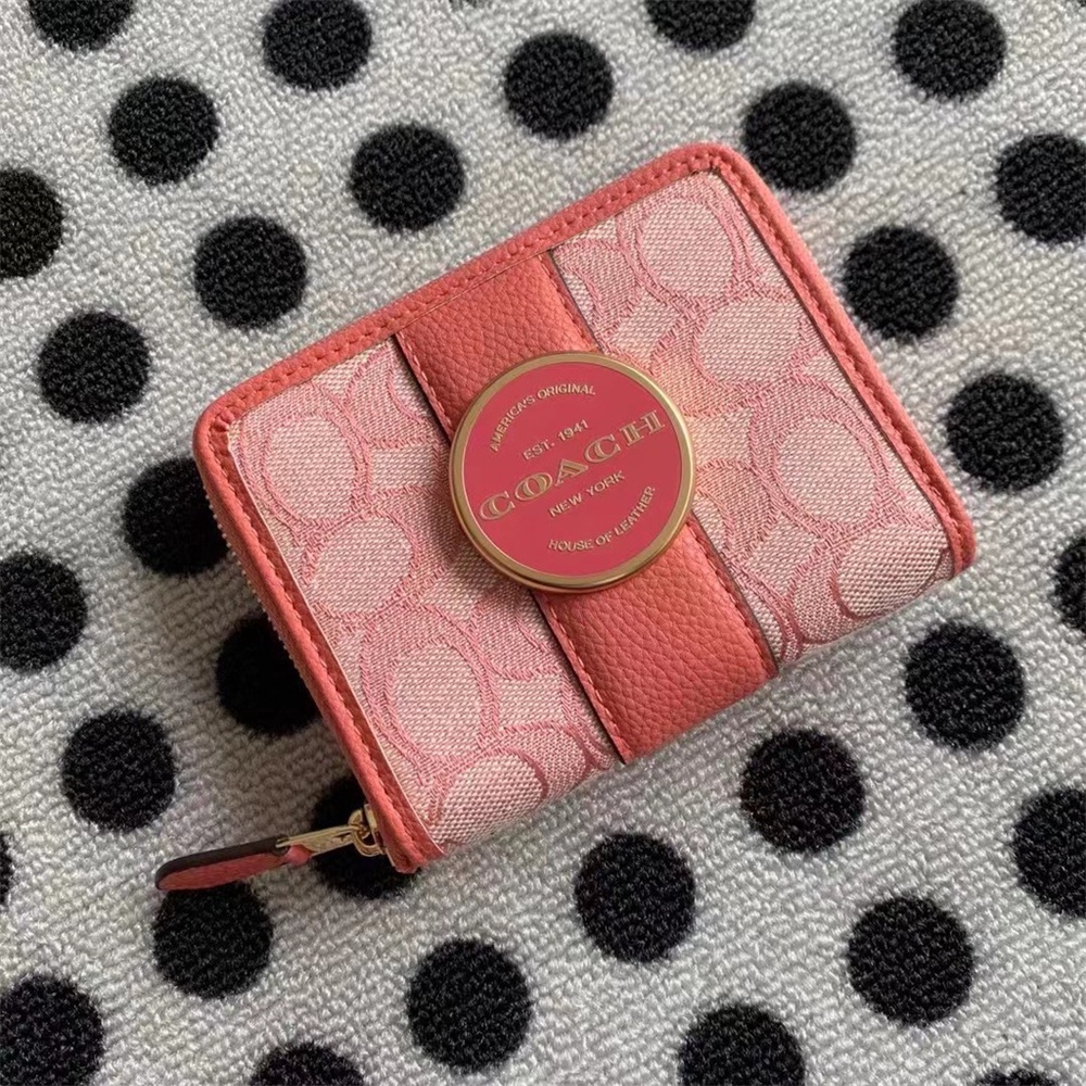Coach C8323 Lonnie Nhỏ Zip Xung Quanh Ví Nữ Gấp Ví Ngắn 8323