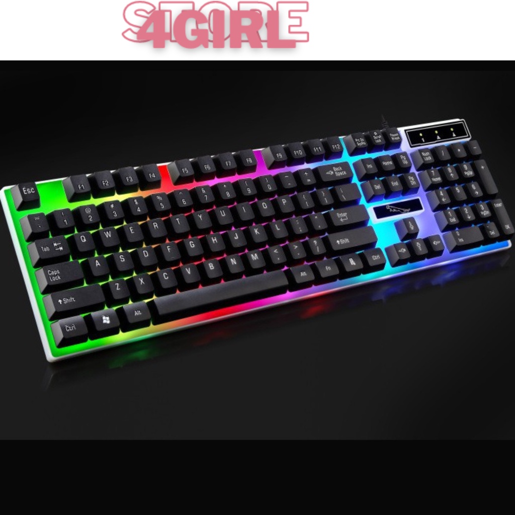 Bàn phím giả cơ game G21 LED chuyên dụng Store4girls