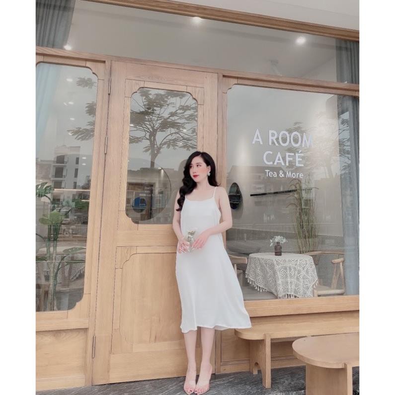 [Mã FAMAYWA2 giảm 10K đơn 50K] [BigSale] Sỉ Đầm cami 2 dây chất đũi lụa 7 mầu | BigBuy360 - bigbuy360.vn