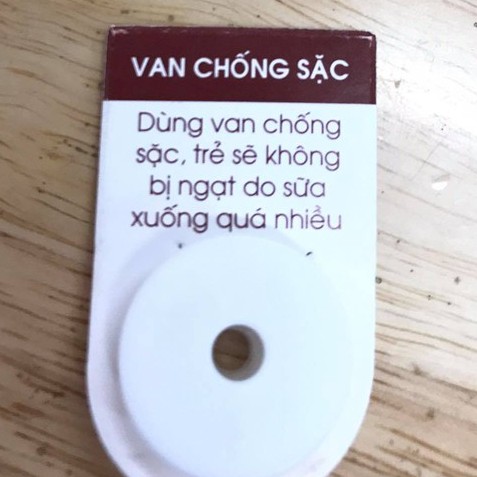 [Có Van Chống Sặc] Bình Sữa Wesser Nano Cao Cấp Silver Cổ Hẹp An Toàn Cho Bé Dung Tích  60ml - 140ml - 250ml