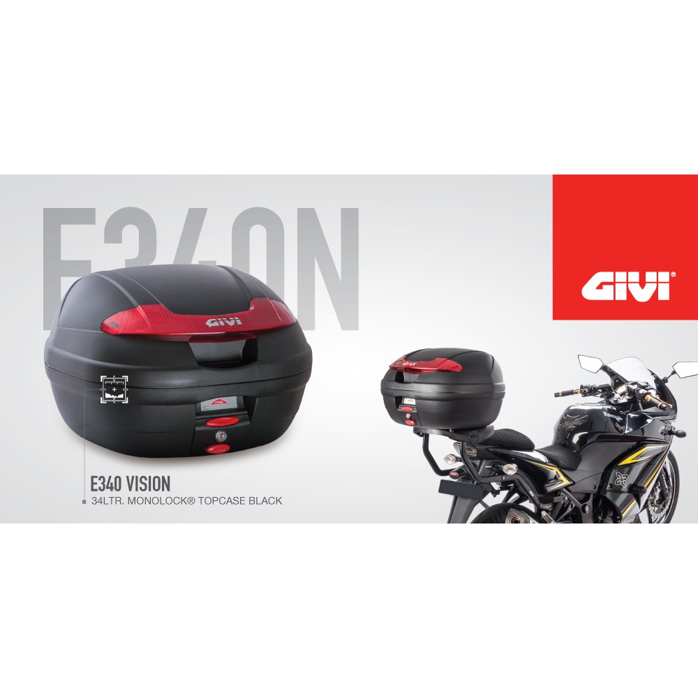 Thùng givi E340N chính hãng