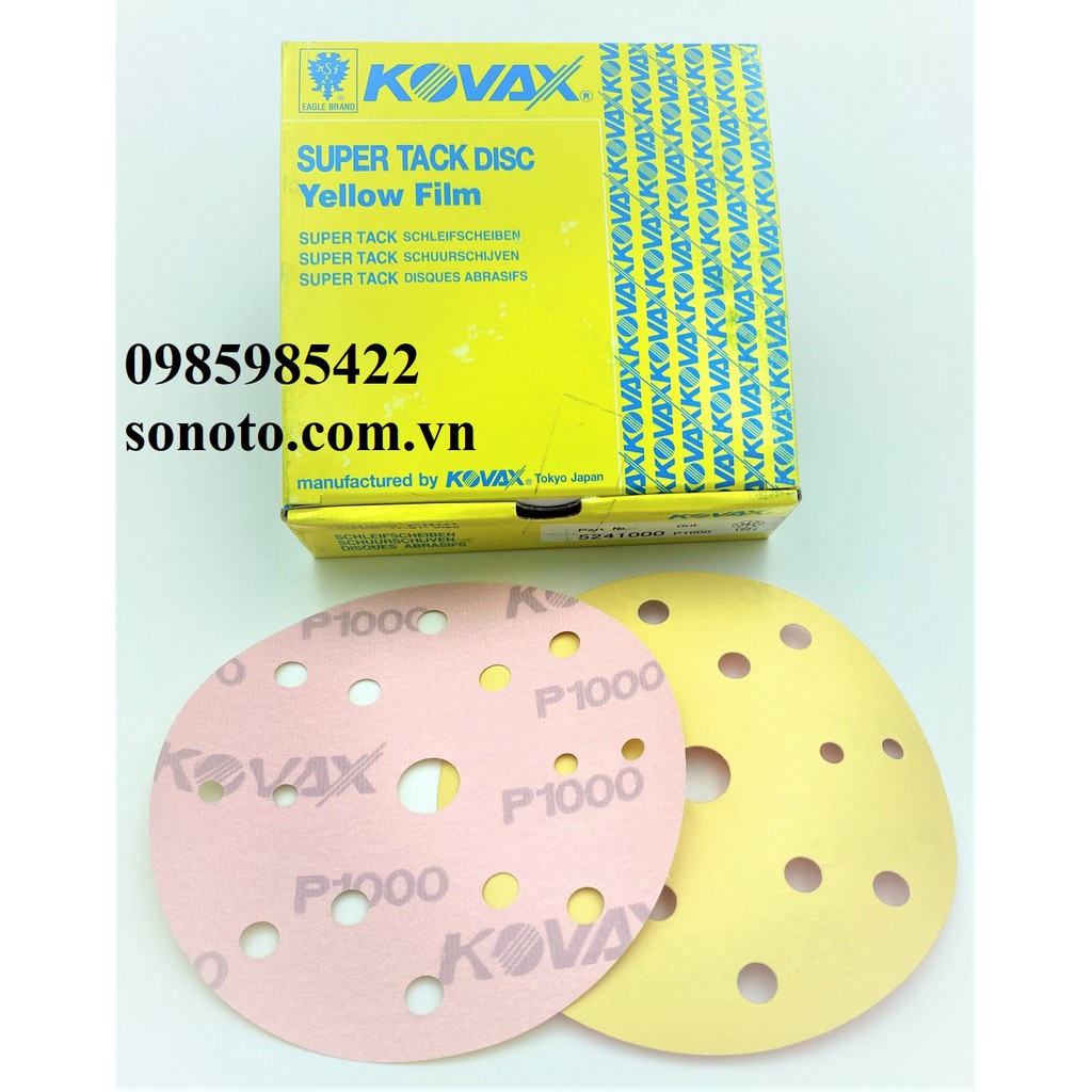 Nhám đánh bóng 3M oto xe máy tròn 6inch, nhám chà 3M P1000 P1200 P1500 P2000 P2500 P3000 SONQUANGPHU422