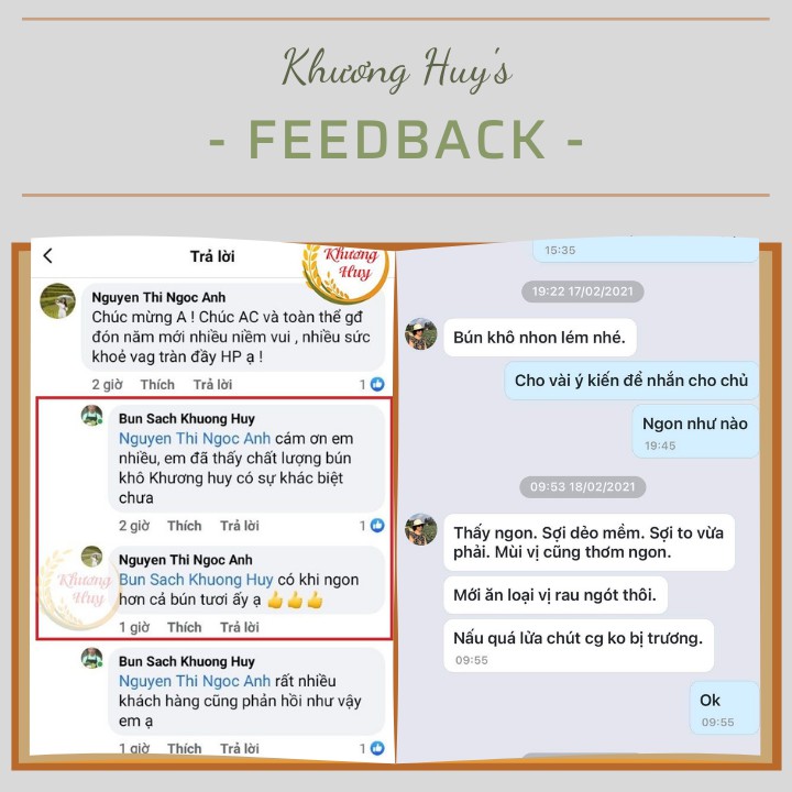 Phở Khô Khương Huy/ Phở Gạo Khương Huy  - Chỉ 3 Phút Nấu Không Cần Ngâm  - Bún Sạch Khương Huy Gói 300g | BigBuy360 - bigbuy360.vn
