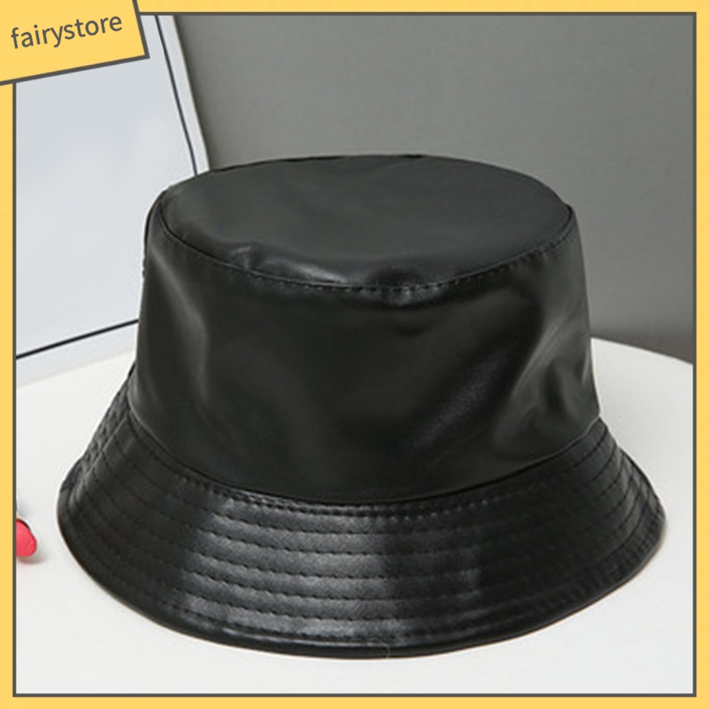 Mũ xô da màu trơn phong cách mùa đông thời trang cho nữ