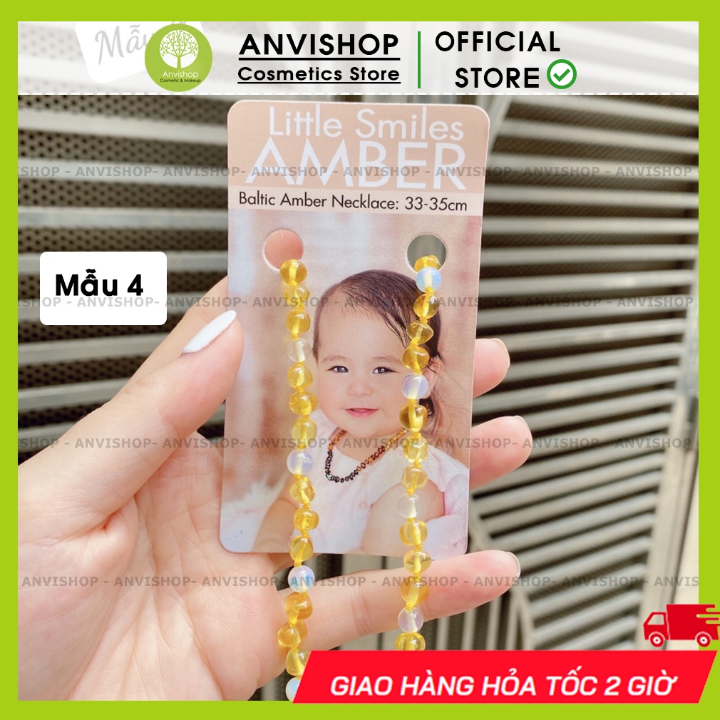 Vòng hổ phách Amber Little Smile Úc