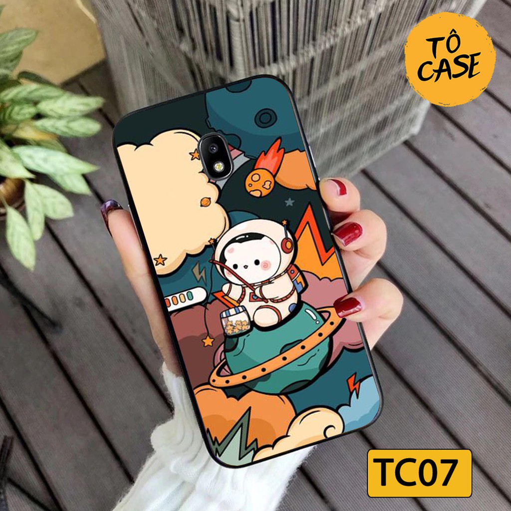 Ốp lưng điện thoại Samsung J2 Pro / J3 Pro / J5 Pro / J7 Pro / J7 Plus in hình phi hành gia vũ trụ cá tính hot nhất năm