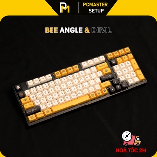 Keycap xda pbt honey milk cao 9.5mm xịn nút cho bàn phím cơ của PCmaster