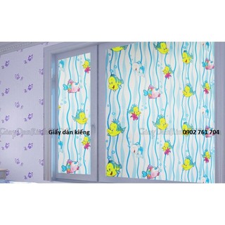 3m Decal dán kiếng/dán kính khổ 45cm  Cá Nemo siêu bền siêu đẹp
