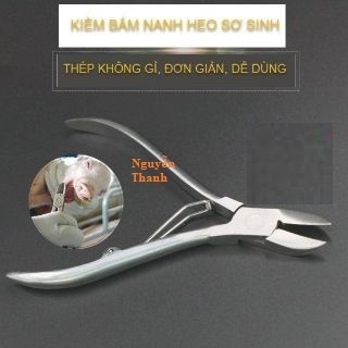 Kìm bấm răng nanh cho lợn ( heo) con, kìm cắt nanh bằng thép siêu bền, sắc, bén