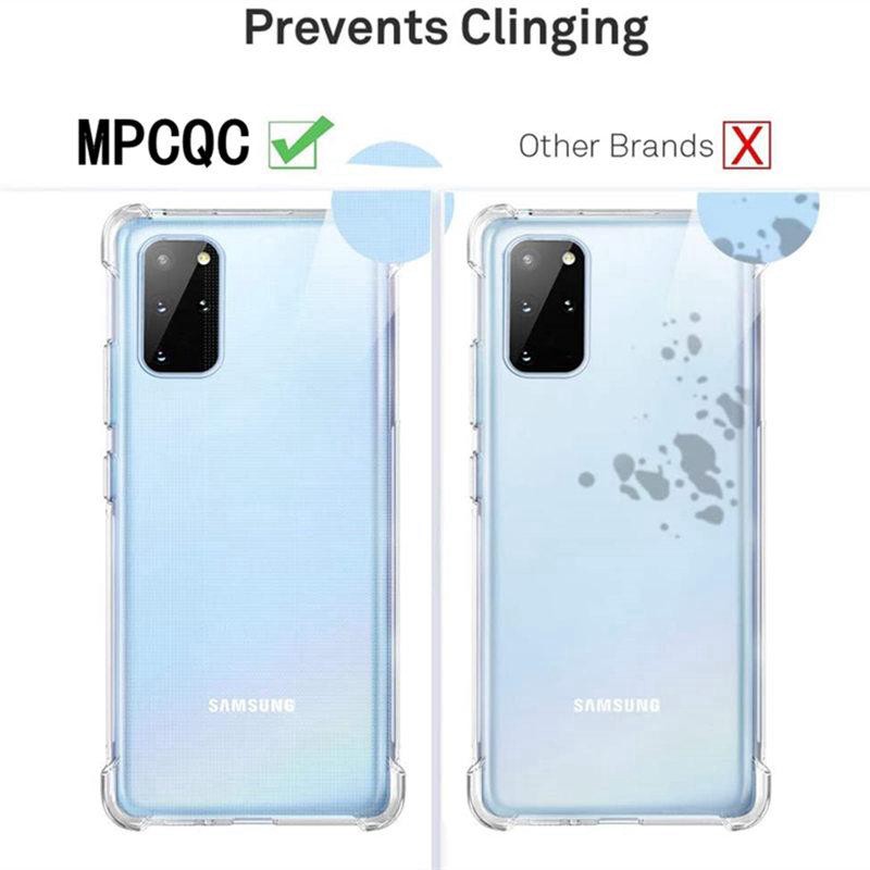 Ốp lưng Samsung Galaxy mềm trong suốt chống sốc cho A12 A02s M51 A21s A11 A31 A51 A71 M11 M21 M31 M30s S10PLUS NOT 8 S20