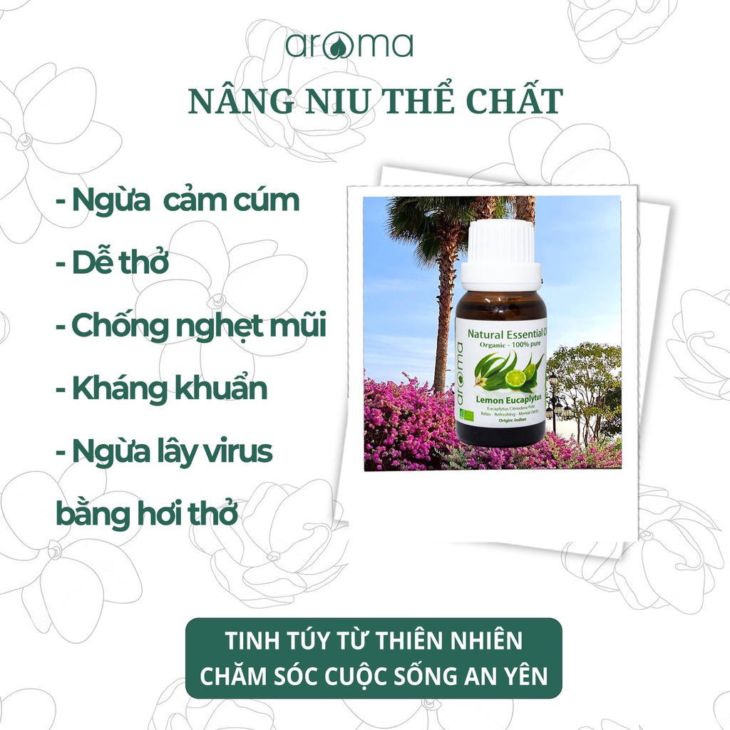 Tinh chất tỏa hương AROMA hoa mẫu đơn Peony 50ml