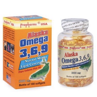 Omega 369 Alaska (hộp 100 viên) - FREESHIP 99k