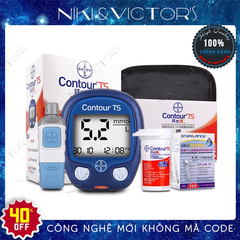 Máy đo đường huyết Bayer Contour TS
