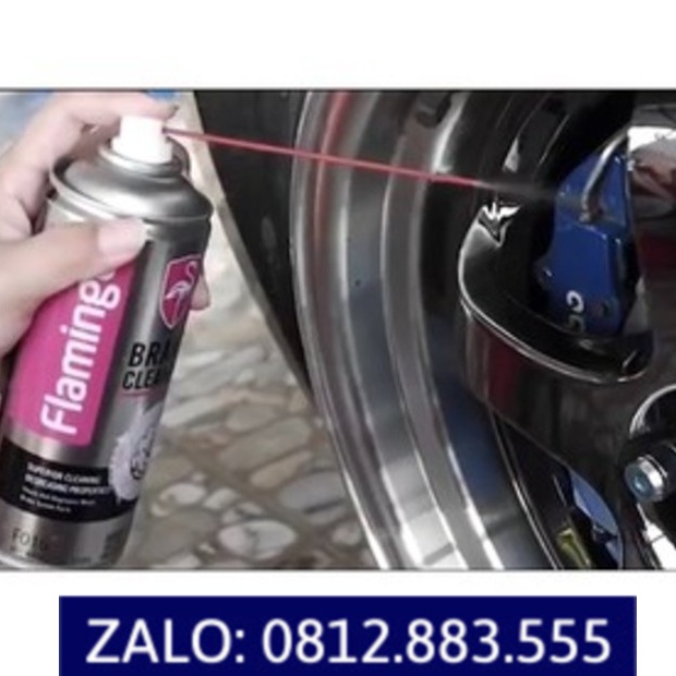 Bình Xịt Vệ Sinh Má Phanh - Cụm Phanh Flamingo F016 450ml