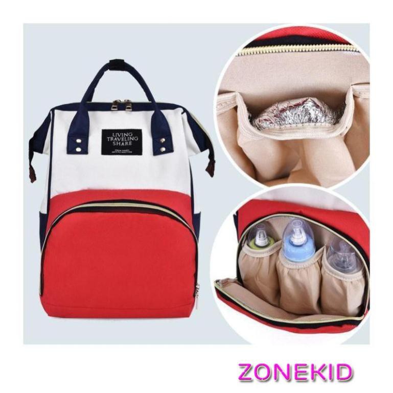 Balo bỉm sữa, 🎁FREESHIP🎁 Ba lô thời trang cho mẹ bầu, đa năng tiện lợi khi cho bé đi ra ngoài