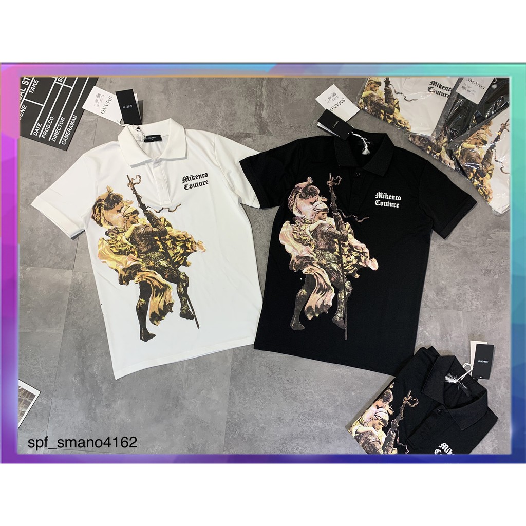 Áo Phong Nam, Áo Thun Nam Ngăn Tay Lỡ Có Cổ Thời Trang Cao Cấp in Hoa Tiết AC103 - TrongTanFashion | BigBuy360 - bigbuy360.vn