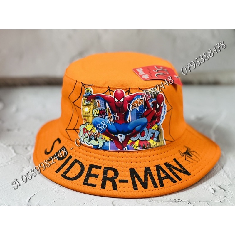 Mũ Vành Cho Bé Trai In Nhện 🕷 Cute Cho Bé 1tuổi đến 5t cute thời trang