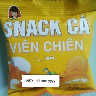 SNACK CÁ VIÊN CHIÊN