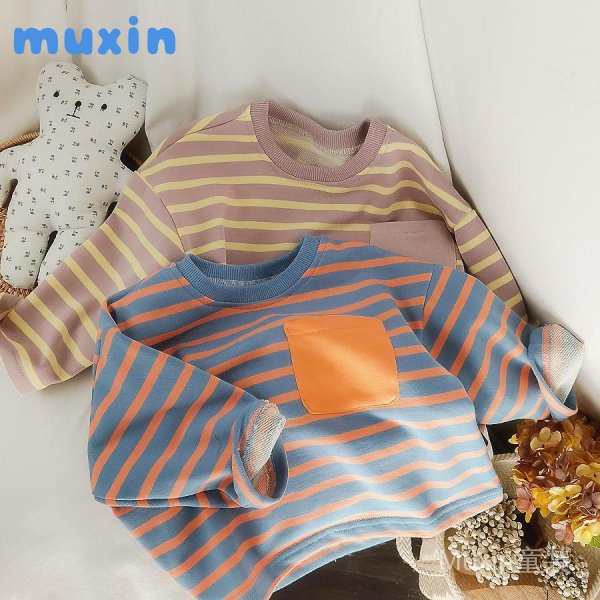 Muxin Quần Áo Trẻ Em Sức Sống ~ Phong Cách Phương Tây Mori ~ Mùa Thu 2021 Trẻ Em Hàn Quốc Bé Terry C