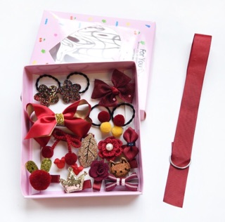Set kẹp cột tóc cho bé