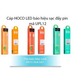 Dây cáp sạc iPhone dài 1,2m có đèn led báo hiệu UPL 12 Bảo hành 03 tháng 1 đổi 1