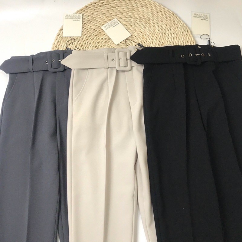 BÁN SỈ QUẦN BAGGY CHO NỮ KÈM ĐAI HÀNG VNXK | BigBuy360 - bigbuy360.vn