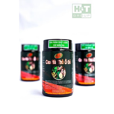 Cao Hà Thủ Ô Đỏ 100% nguyên chất - Đen tóc, bồi bổ cơ thể, tăng cường sinh lý.