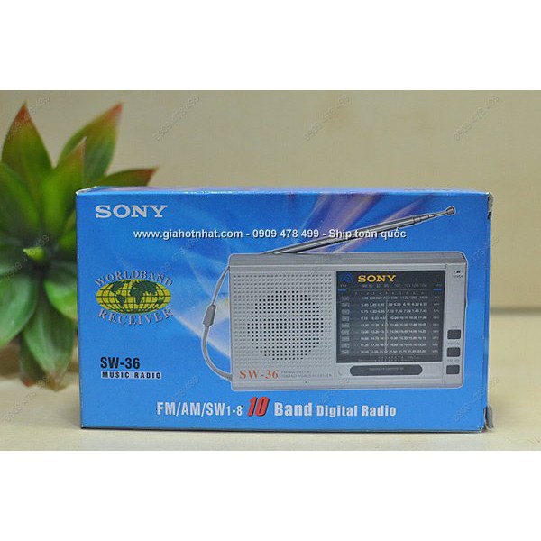 Đài Radio Sony SW-36