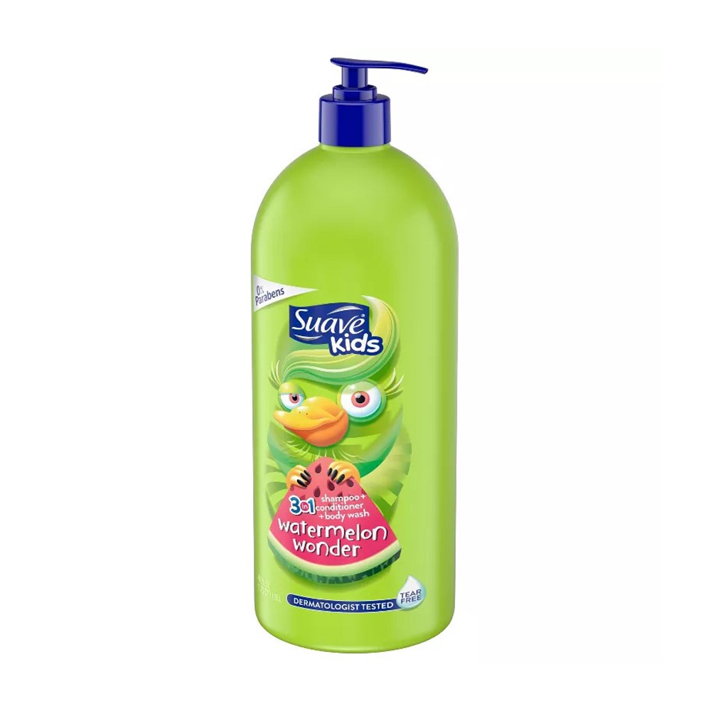 Sữa tắm gội xả cho bé Suave Kids 3 in 1 1.18L